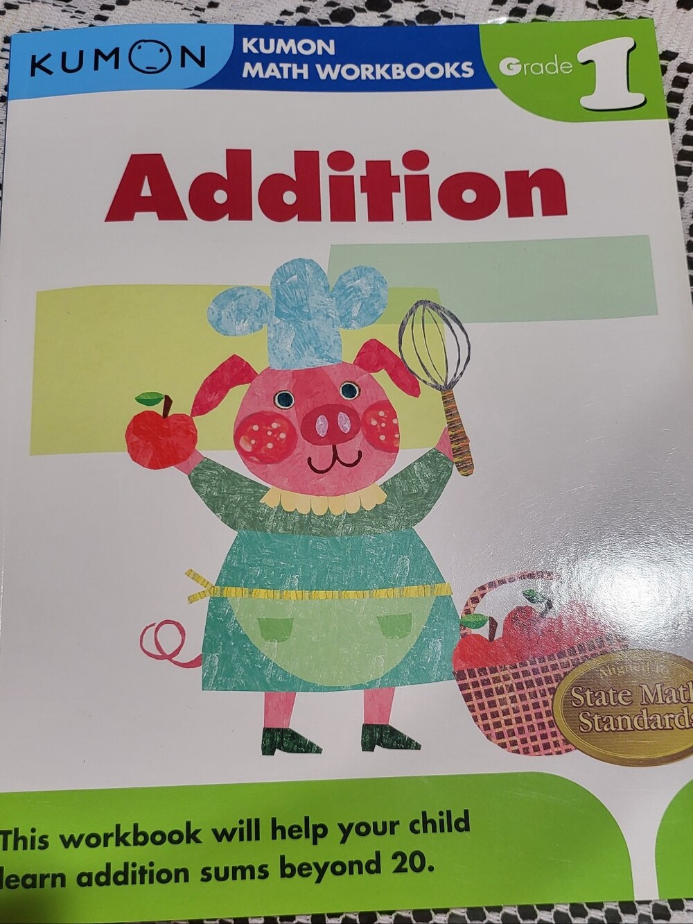 Kumon Grade 1 Addition Math Workbook